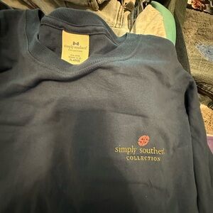 Simply Southern Navy long sleeved tee shirt